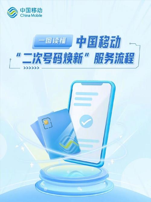 中国移动" 二次号码焕新"服务来啦!